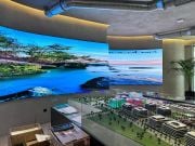 Kosovo Marigona Hill Curved LED Screen Project Inficolor P2.5 GOB Flexible