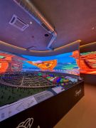 Косово Marigona Hill Цурвед LED Сцреен Пројецт Inficolor P2.5 GOB Флексибилан