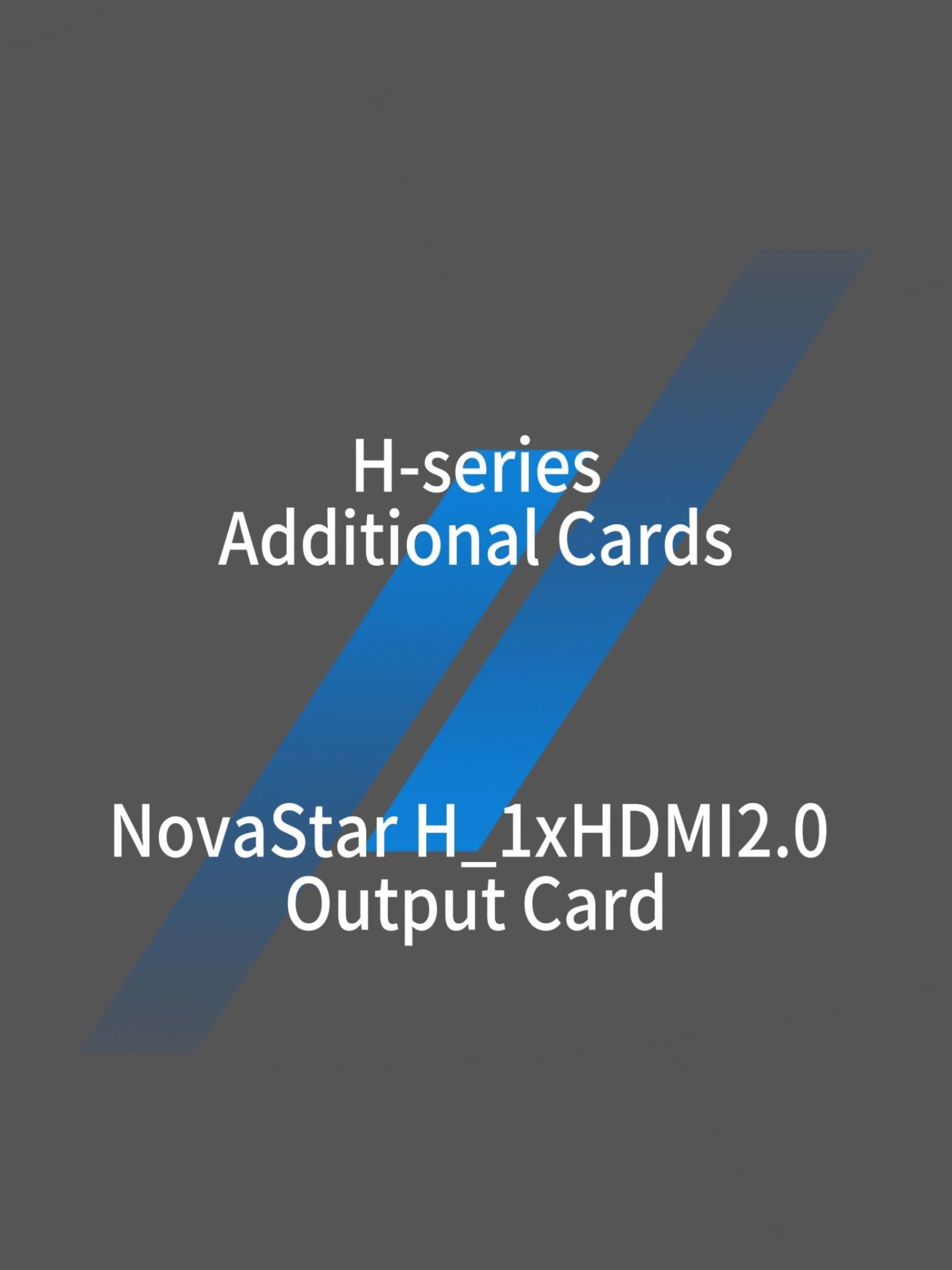 NovaStar H_2xHDMI2.0+2xDP1.2 Input Card