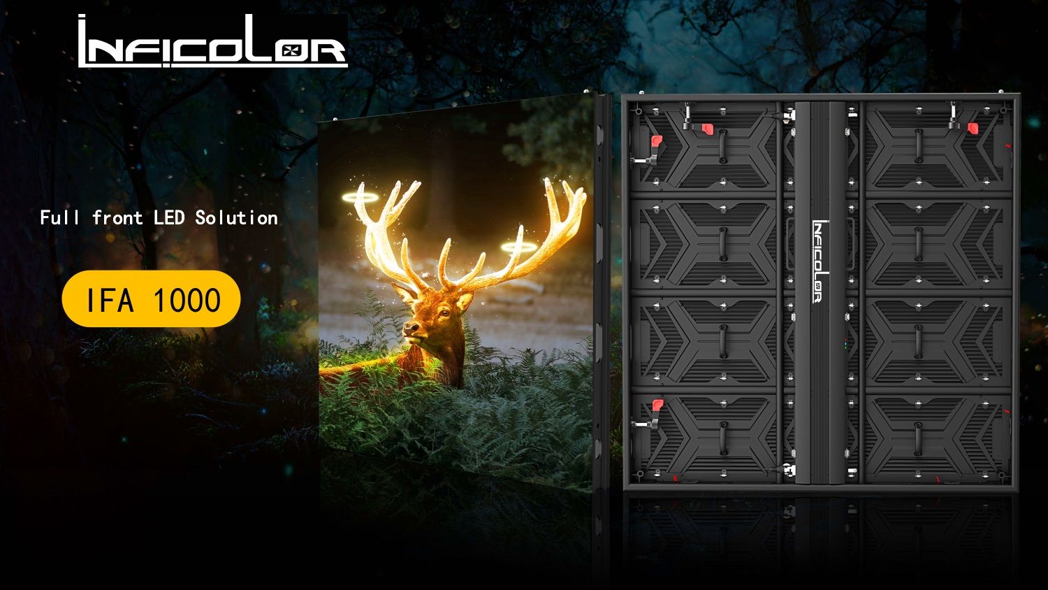 IFA 1000 Series Outdoor Fully Front Service LED Screen